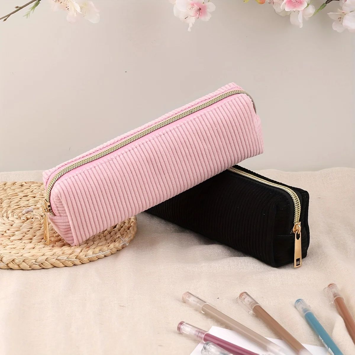 Large Corduroy Pencil Case