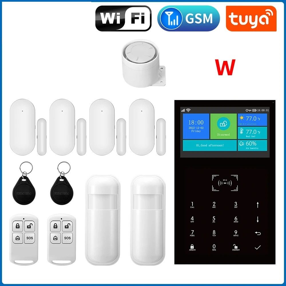 Smart 4.3 Inch WiFi GSM Command Center