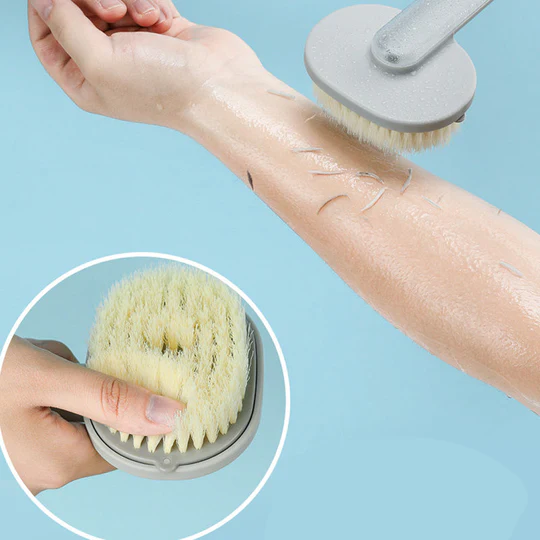 Long-Handle Bath Massage Cleaning Brush