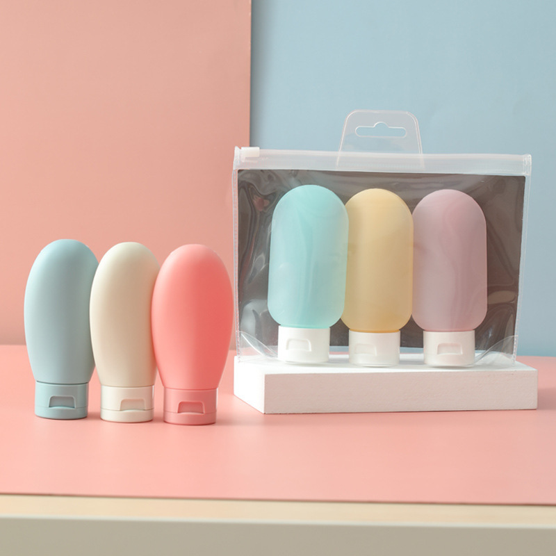 Mini Squeeze Tube Empty Bottle, Portable Refillable Lotion Cream Container for Travel Shampoo
