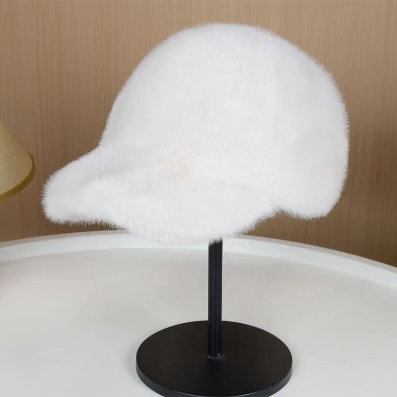 ArcticShield Plush Faux Fur Winter Snapback Hat