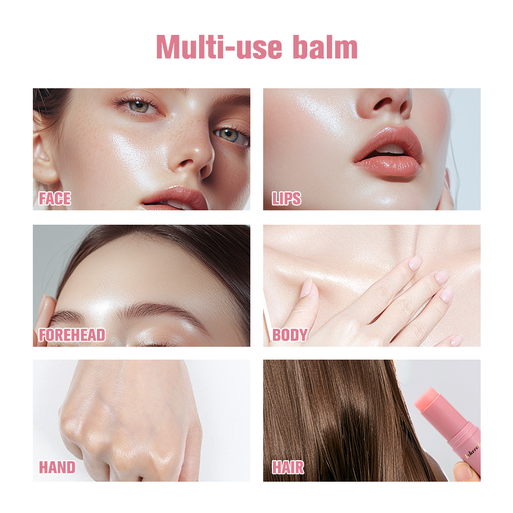 Moisturizing Wrinkle Balm, Bounce Multi Balm Collagen Cream, Multi Balm Stick Wrinkle Reducer, Long-Lasting Hydration
