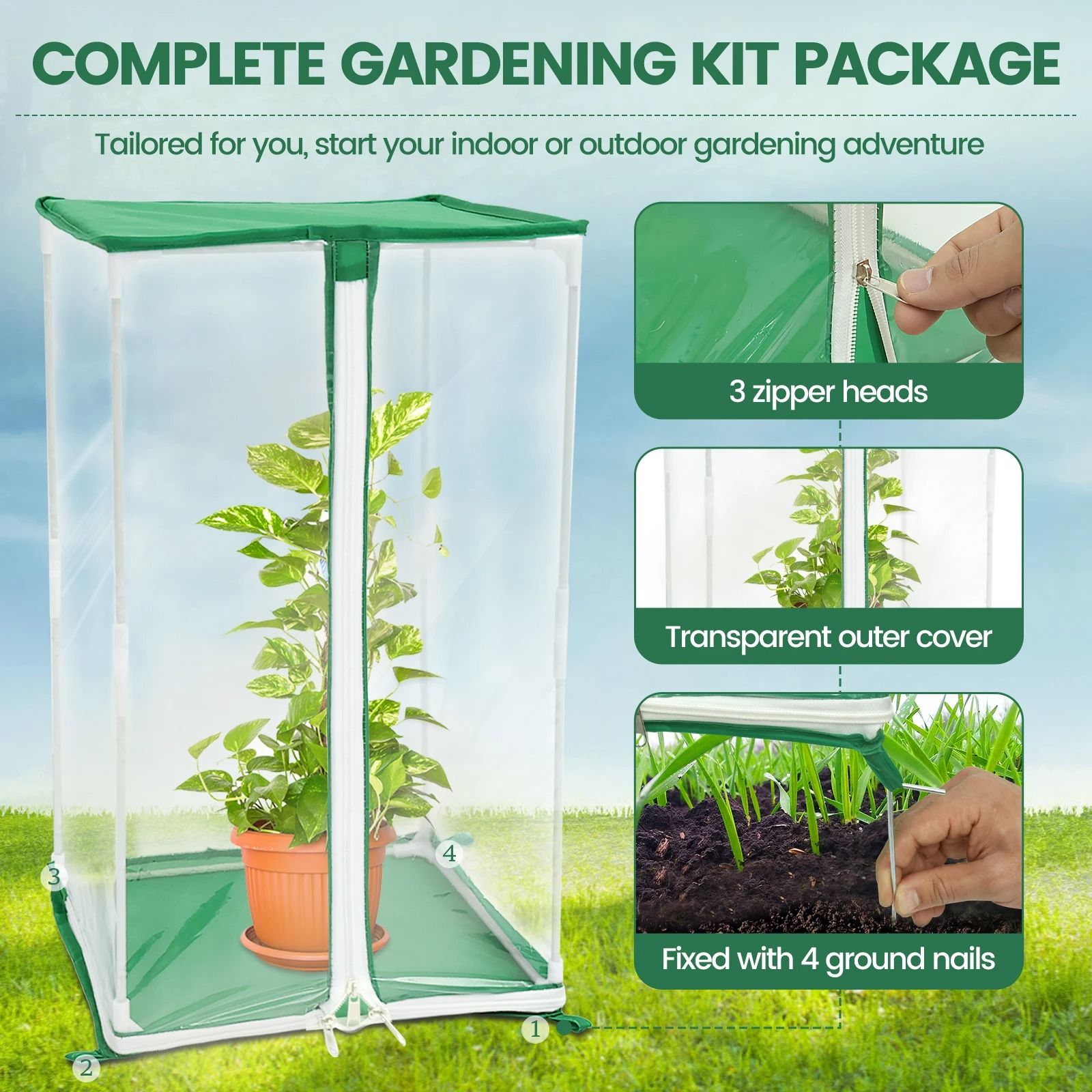Mini Portable Clear Greenhouse