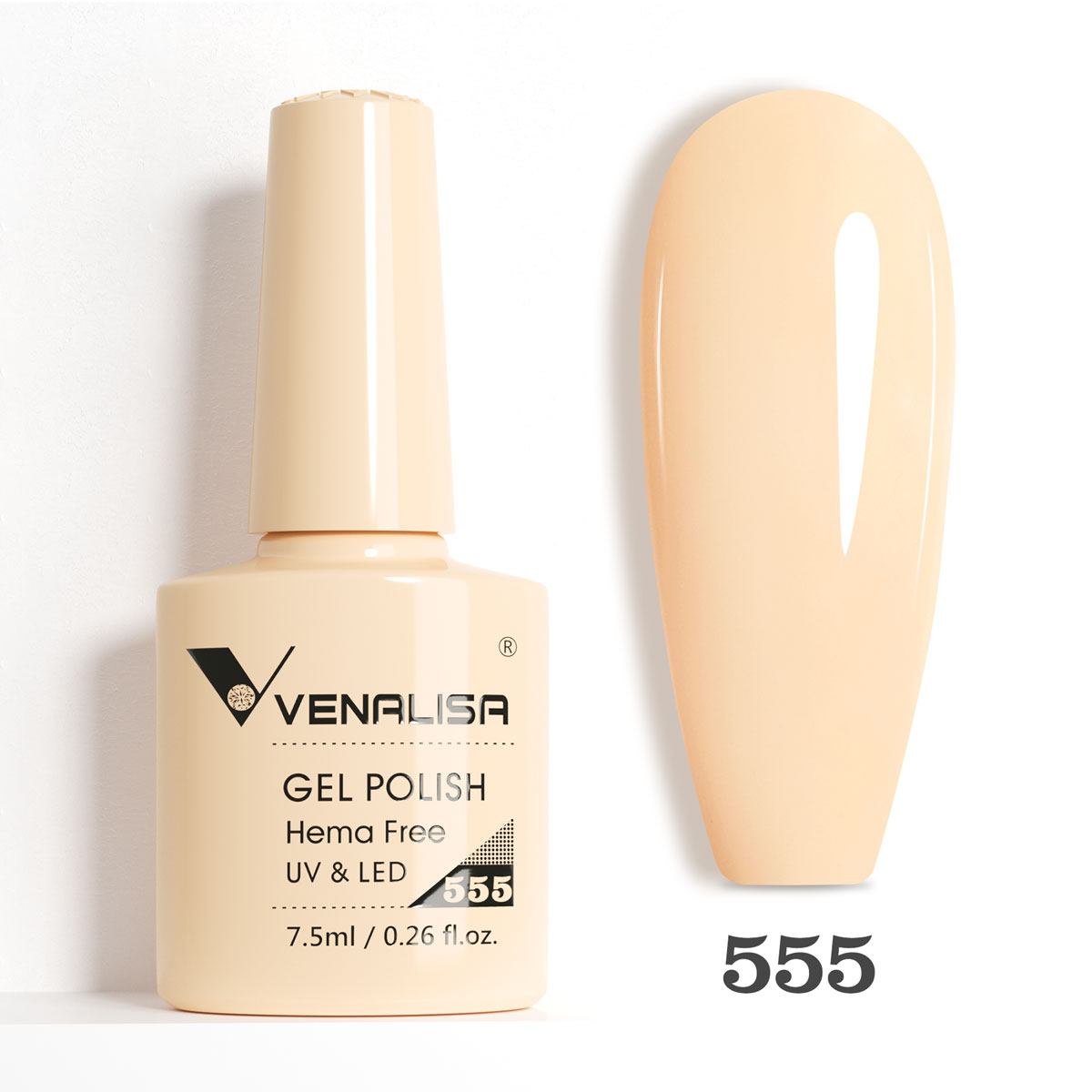 Glitter Nail Gel Polish Full Coverage Soak-Off UV LED Collection