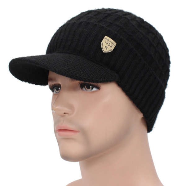 Men's Winter Hat , Knitted Beanie Hat, Cap for Women, Skullies Beanies
