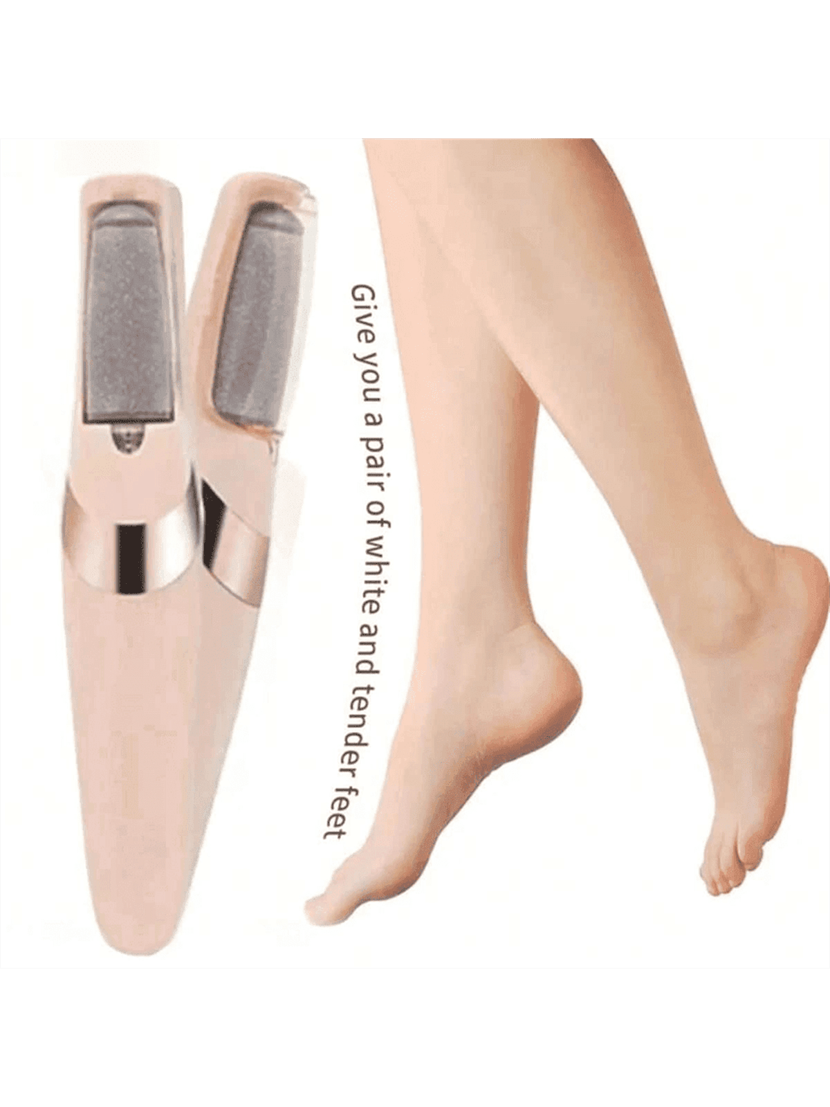 Electric Foot Grinder Pink, Electronic Tool File, Healing Tissue Remover