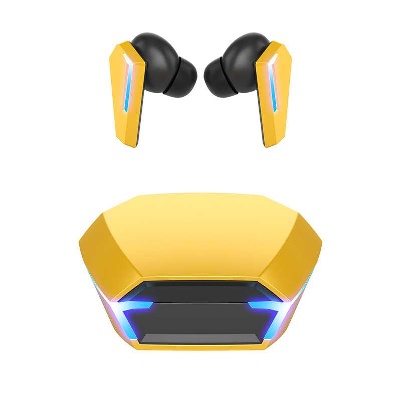 Low Latency Gaming Earbuds Bluetooth Earbuds with Mic and Waterproof Charging Case