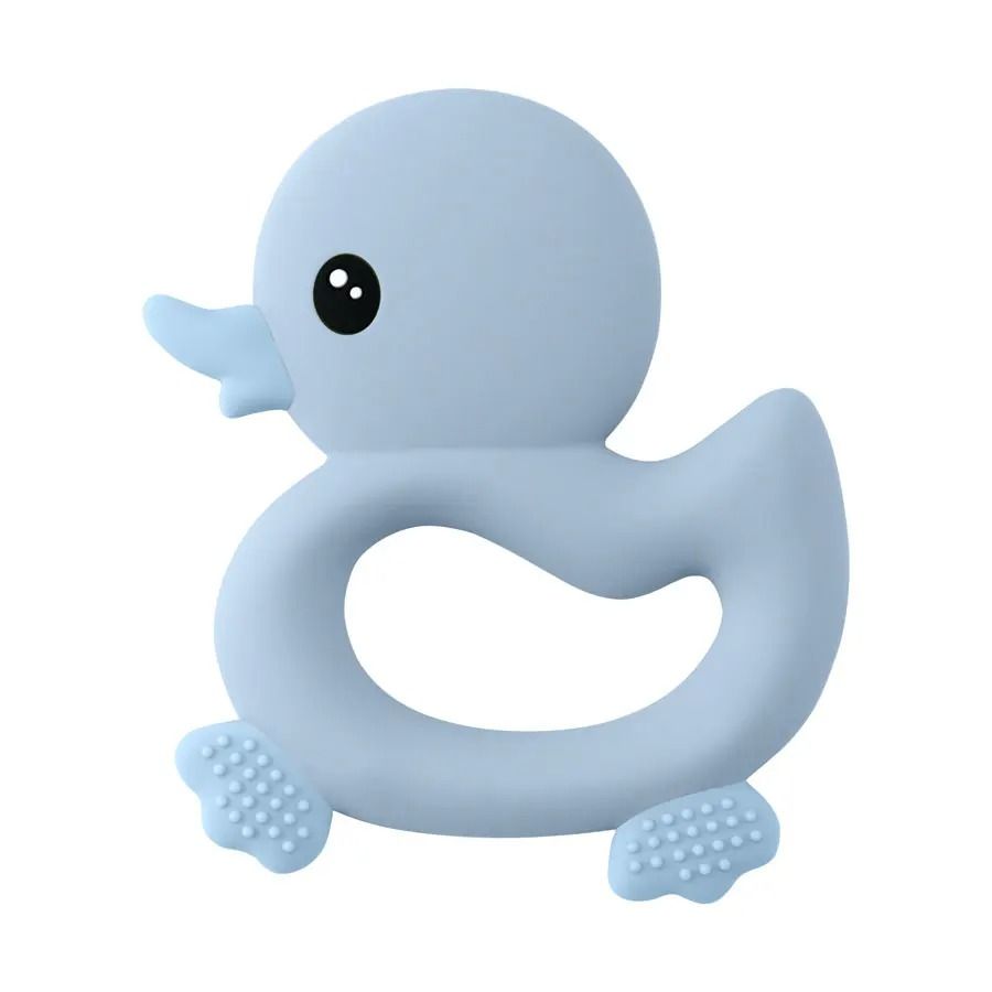 Cartoon Duck Kids Silicone Teether