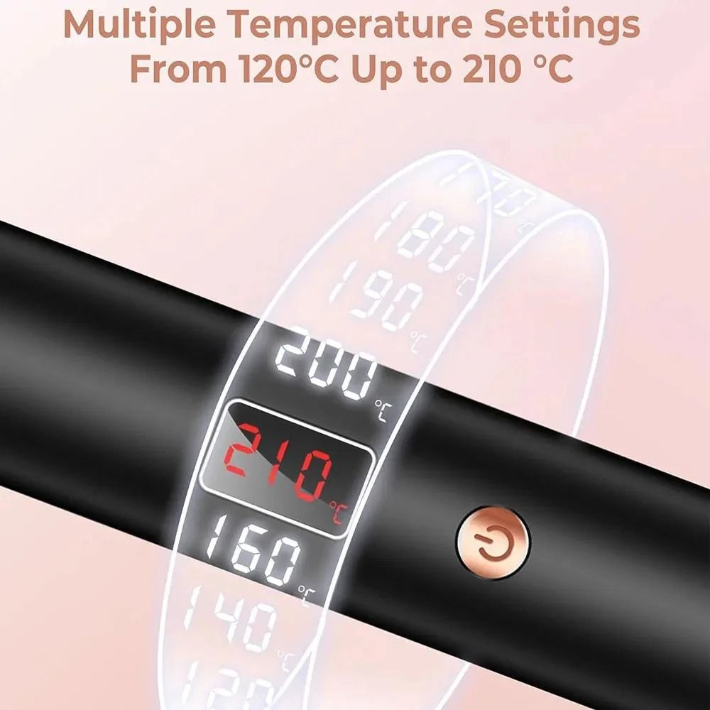 3 in 1 Ionic Hair Curler Straightener Heated Styling Brush