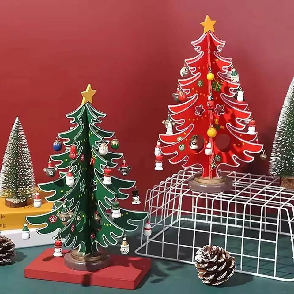 Creative DIY Wooden Christmas Tree
