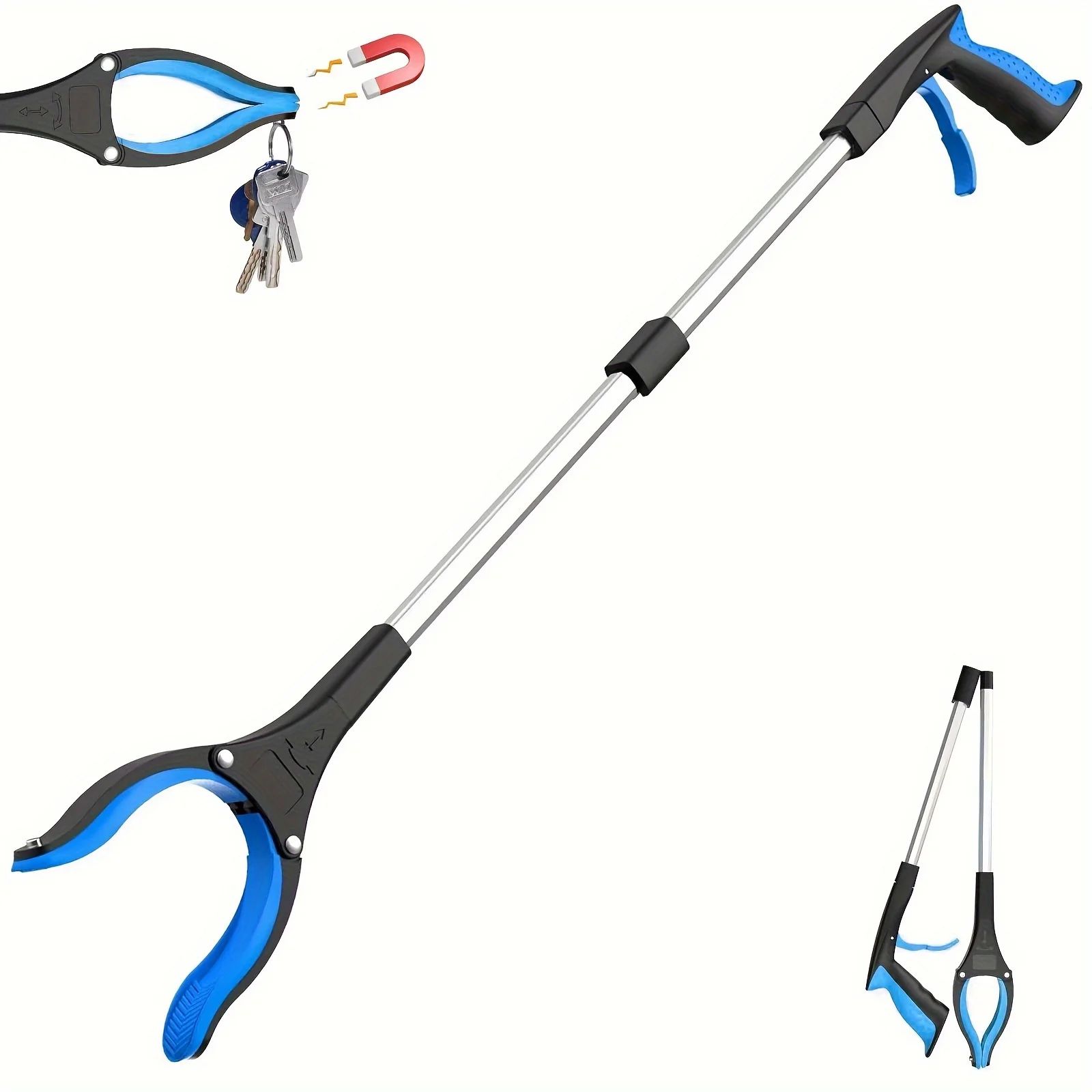 32 Inch Rotating Garbage Picker Gripper