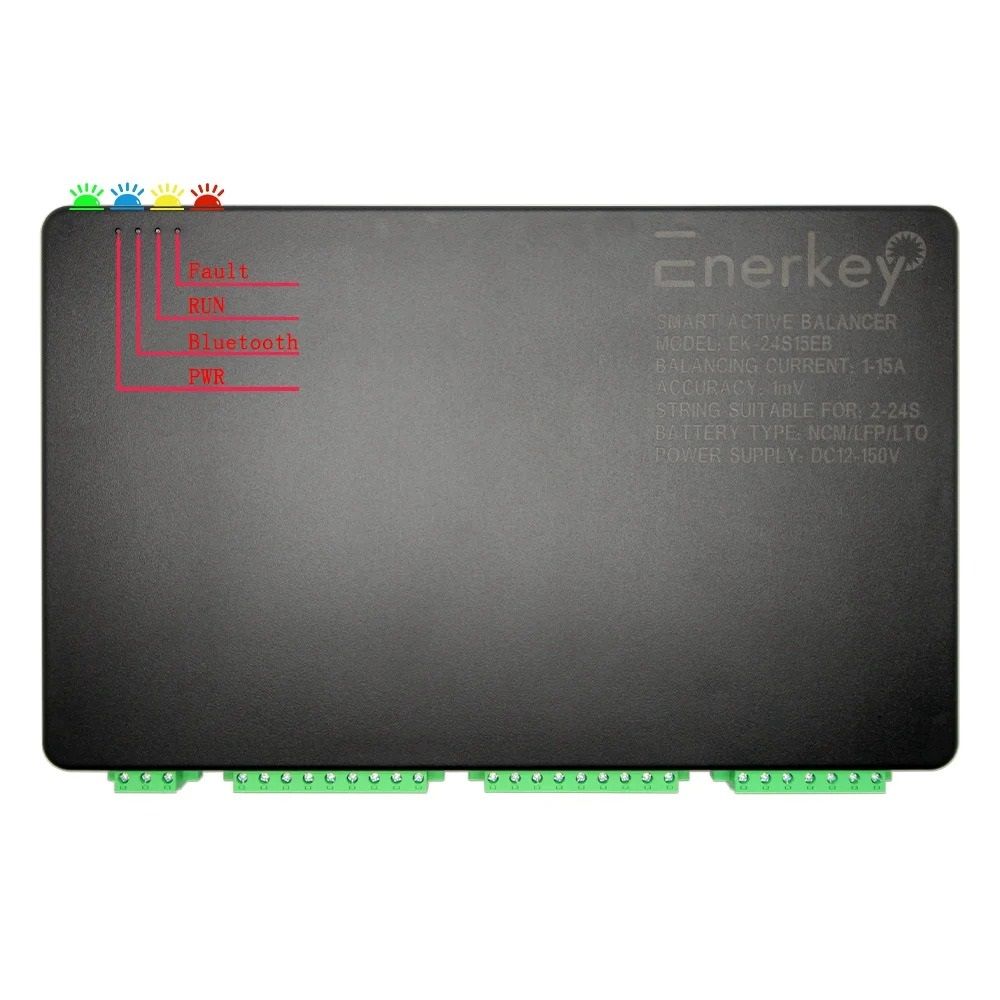 Smart 15A Active Battery Balancer with App Monitoring
