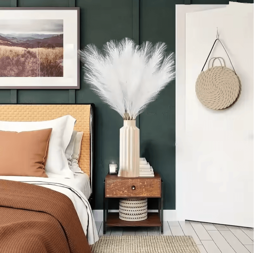 BloomAura Artificial Pampas Grass Set