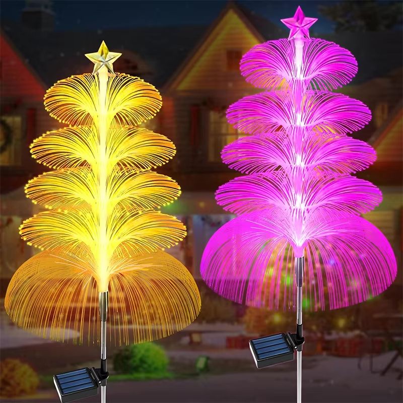 Solar Jellyfish Garden Lights – Color-Changing Outdoor Decorative Landscape Lamps