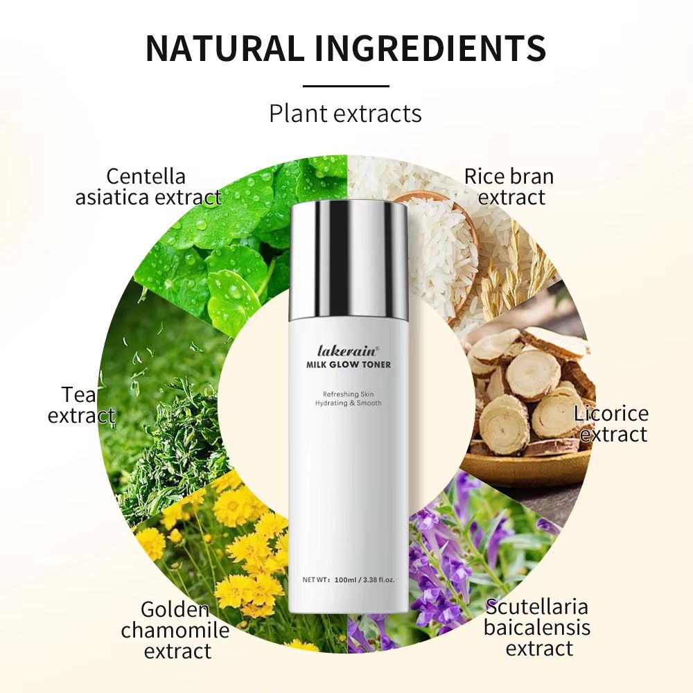 Milk Glow Brightening Toner – Hydrating Skincare to Relieve Dry, Tired Skin