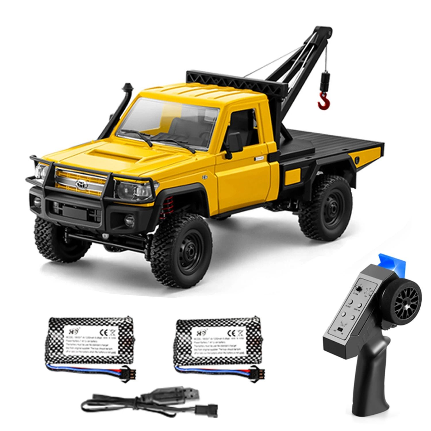 1:12 Scale 4WD RC Pickup Truck with Remote Control