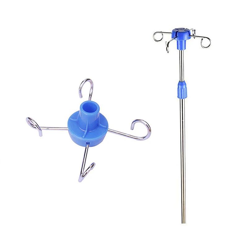 Infusion Stand Hook IV Bag Rack Steel Drip Holder Vertical Hanger