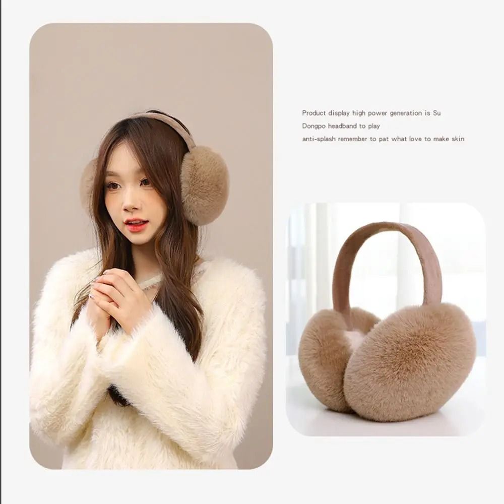 Collapsible Plush Winter Ear Warmers