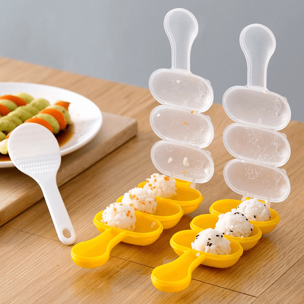 Creative Sushi Rice Ball Shaker Mold