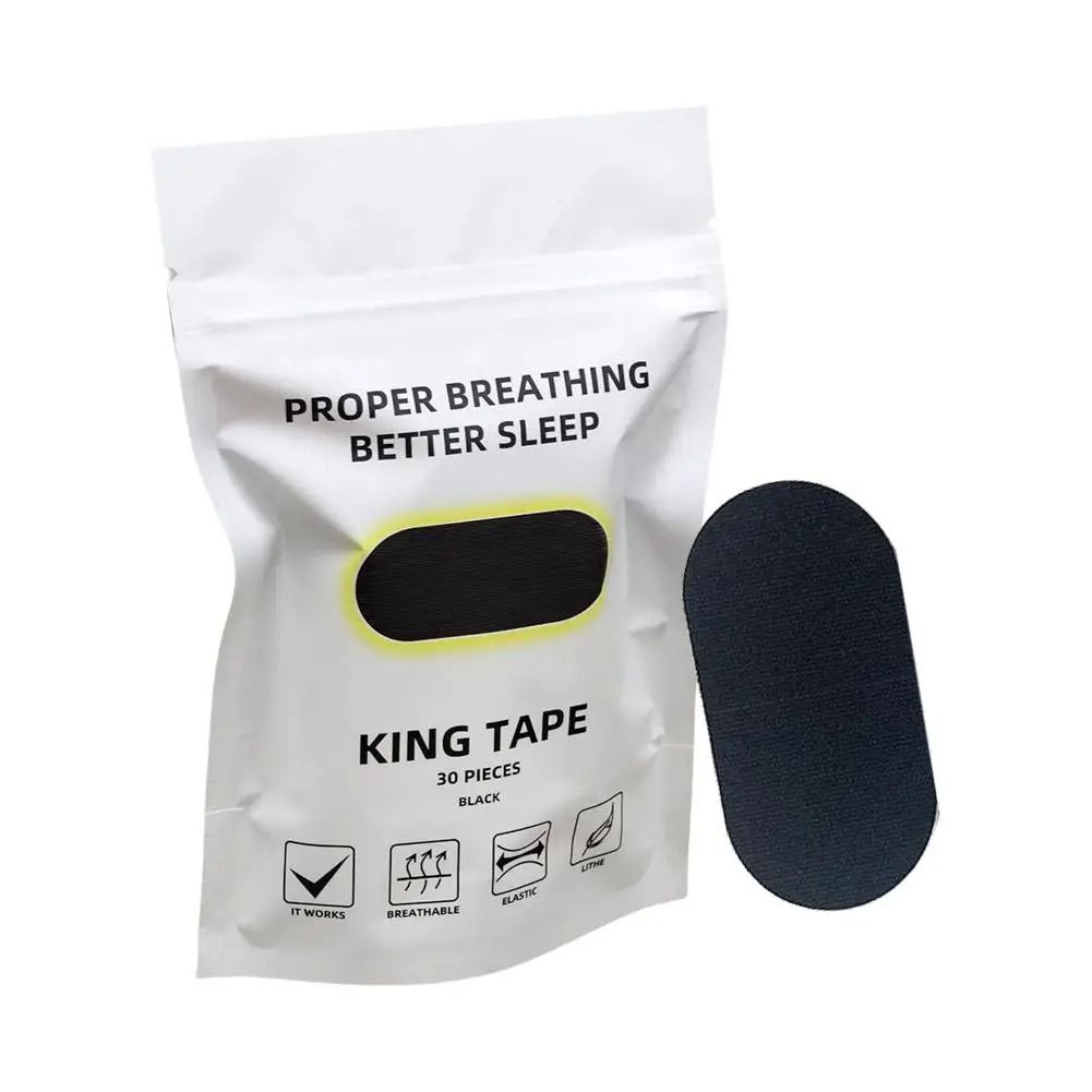 Elastic Anti Snoring Mouth Breathing Correction Sticker With Perforated Design