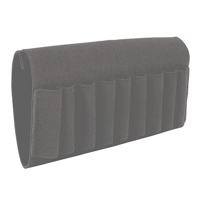 9 Hole Elastic Rifle Ammo Holder Buttstock Cartridge Sleeve