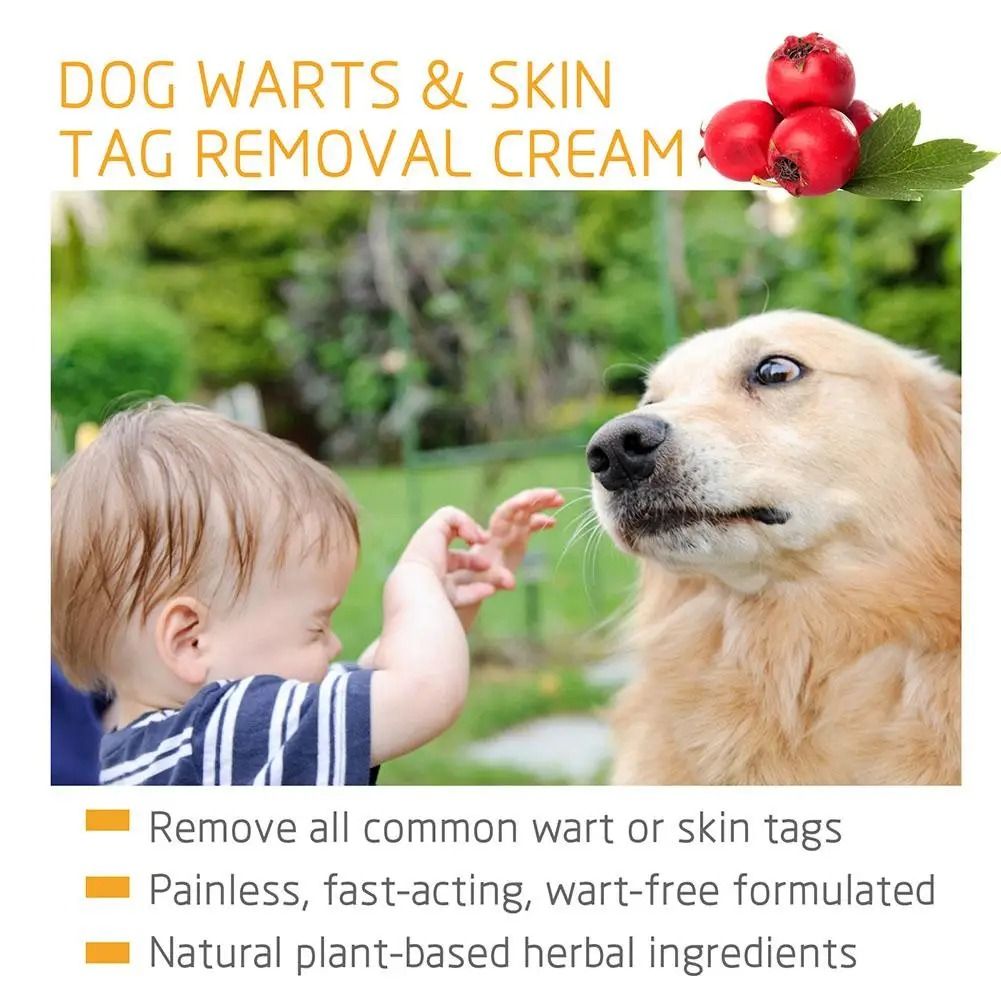 Natural Dog Wart Remover Cream 20g Fast Gentle Skin Treatment
