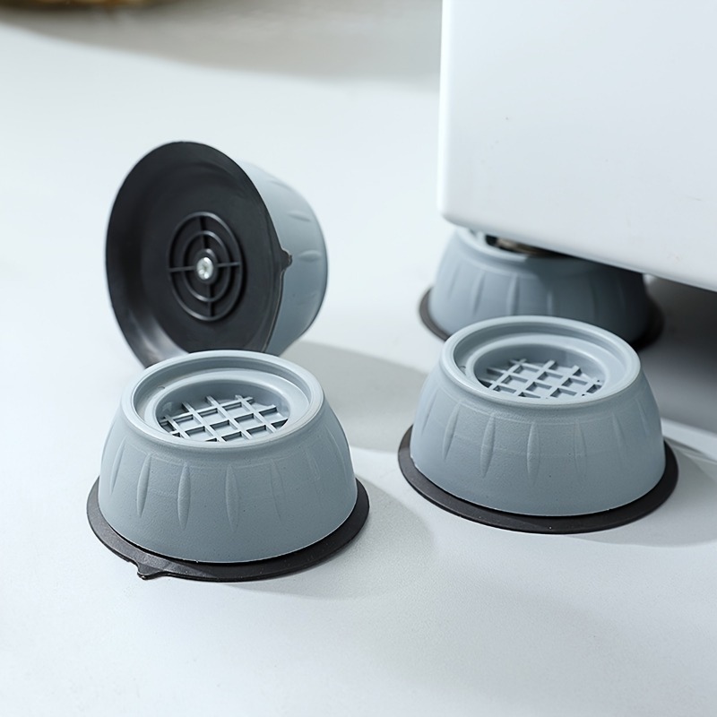 Set of Washing Machine Table and Chair Shock-Proof Cushion, Enhances Stability and Reduces Noise