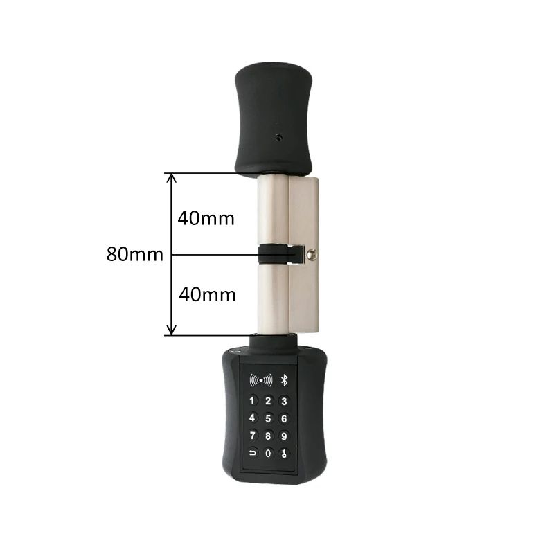 TTLock Bluetooth Smart Cylinder Lock, WiFi Smart Security Lock, APP Keypad Code, RFID Card Keyless Entry