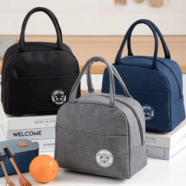 ThermaCarry Portable Insulated Lunch Bag with Aluminum Foil Lining