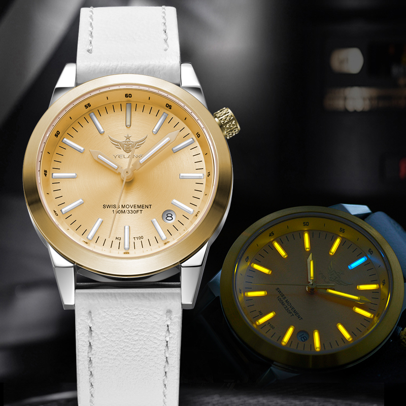 Elegant quartz watch for women, sapphire waterproof women watch, student fashion luminous luxury gift