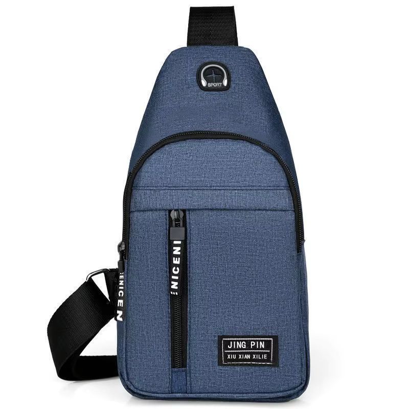 Men's Multifunctional Travel Shoulder Sling Bag Chest Crossbody Bag