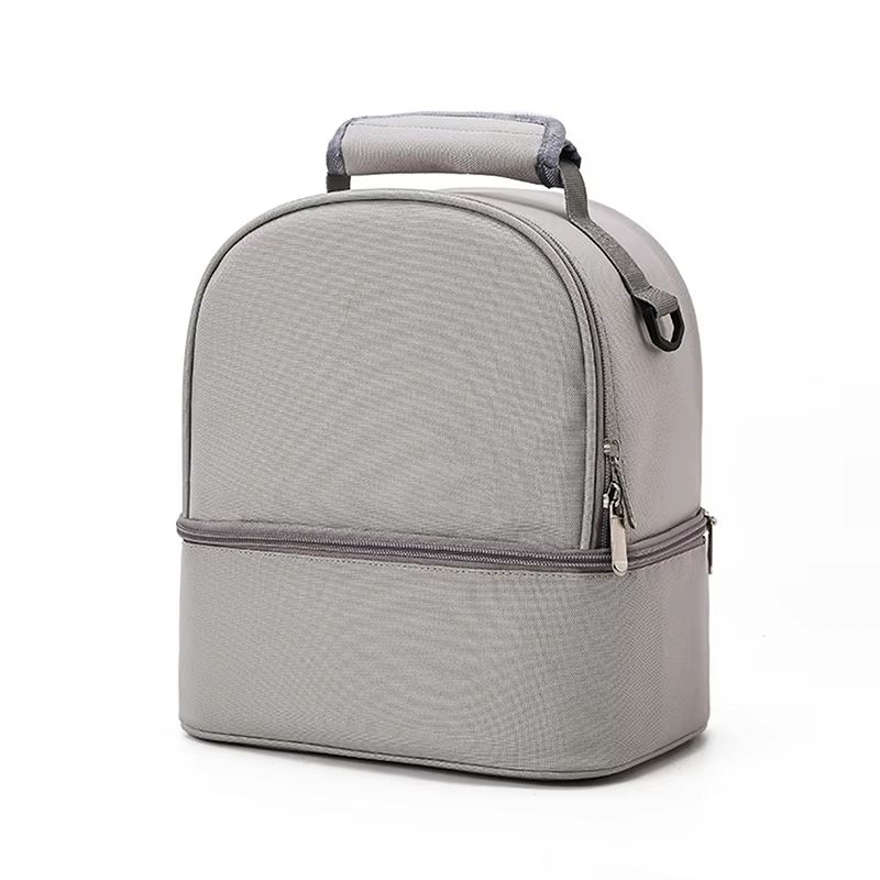 Insulated Double-Layer Large Capacity Mommy Diaper & Picnic Bag