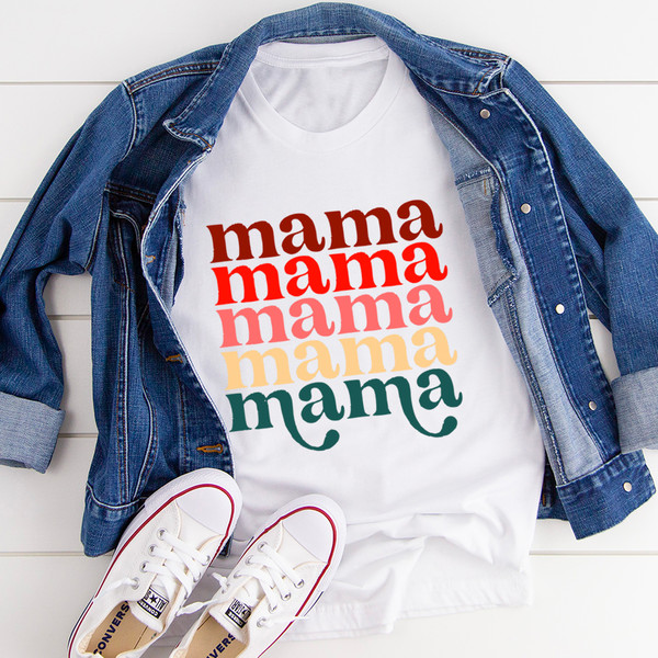Mama Vintage Colors Tee