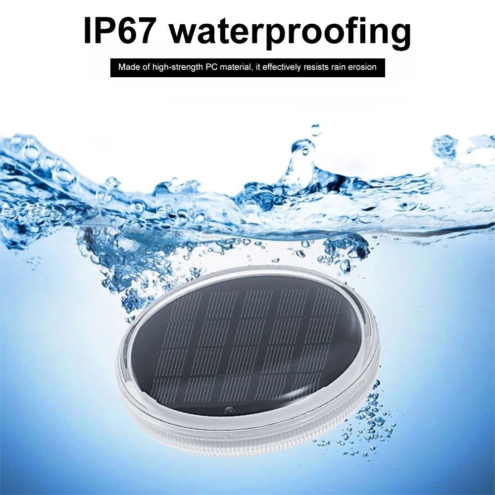 Solar Swimming Pool Lights with Remote | IP67 Waterproof Floating RGB LED Atmosphere Lamp