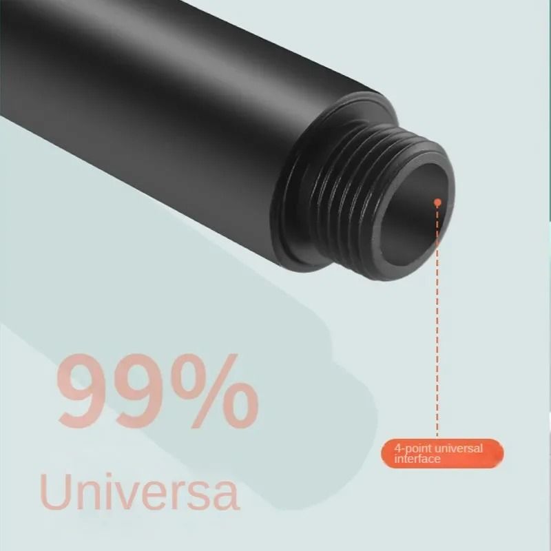 Water Saving High Pressure Shower Head with Adjustable Modes and One Key Stop