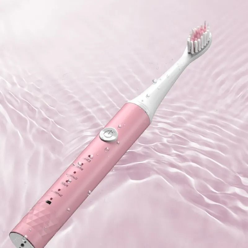Rechargeable 5-Mode Sonic Dental System | 40,000 SPM Waterproof Ultrasonic Toothbrush
