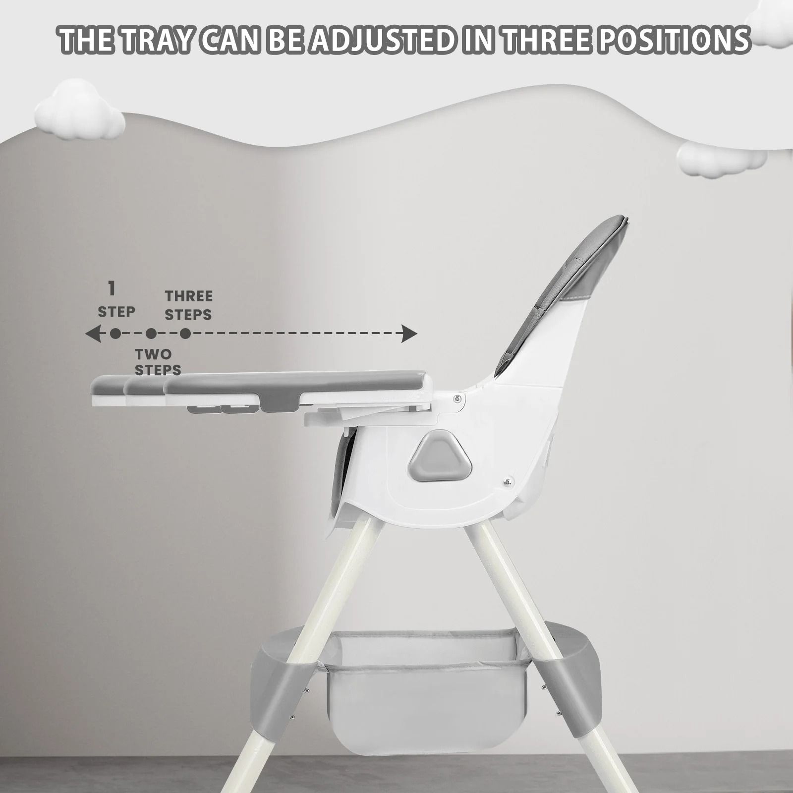 Foldable Baby High Chair (E500)