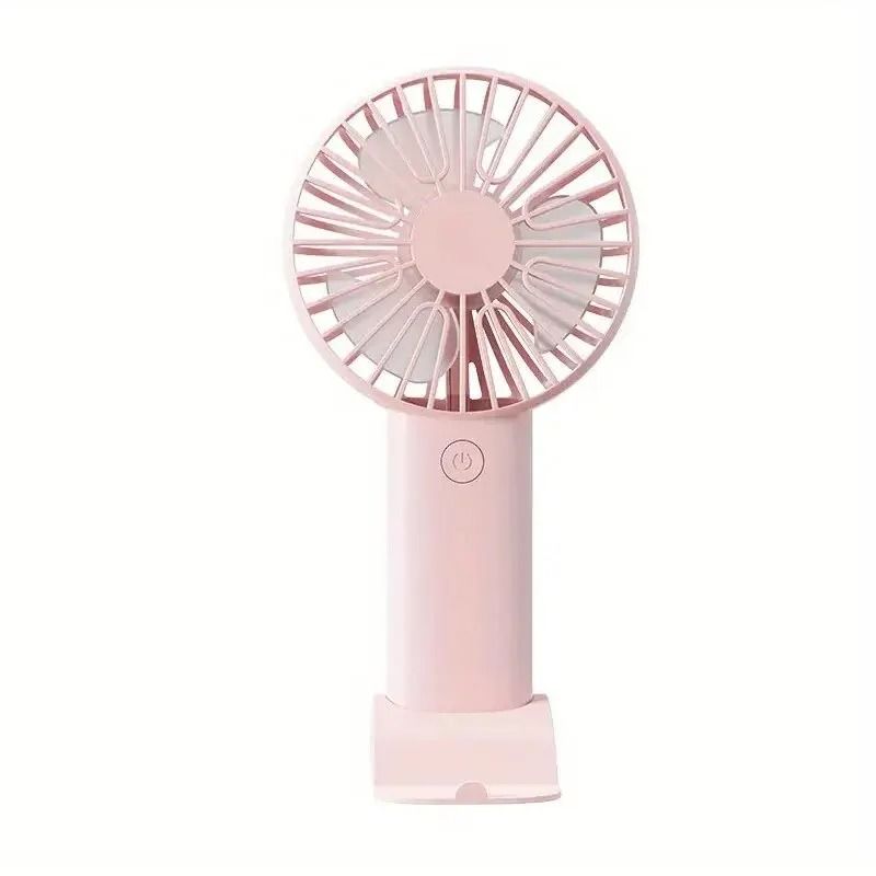 Mini USB Charging Handheld and Desktop Fan with Phone Holder