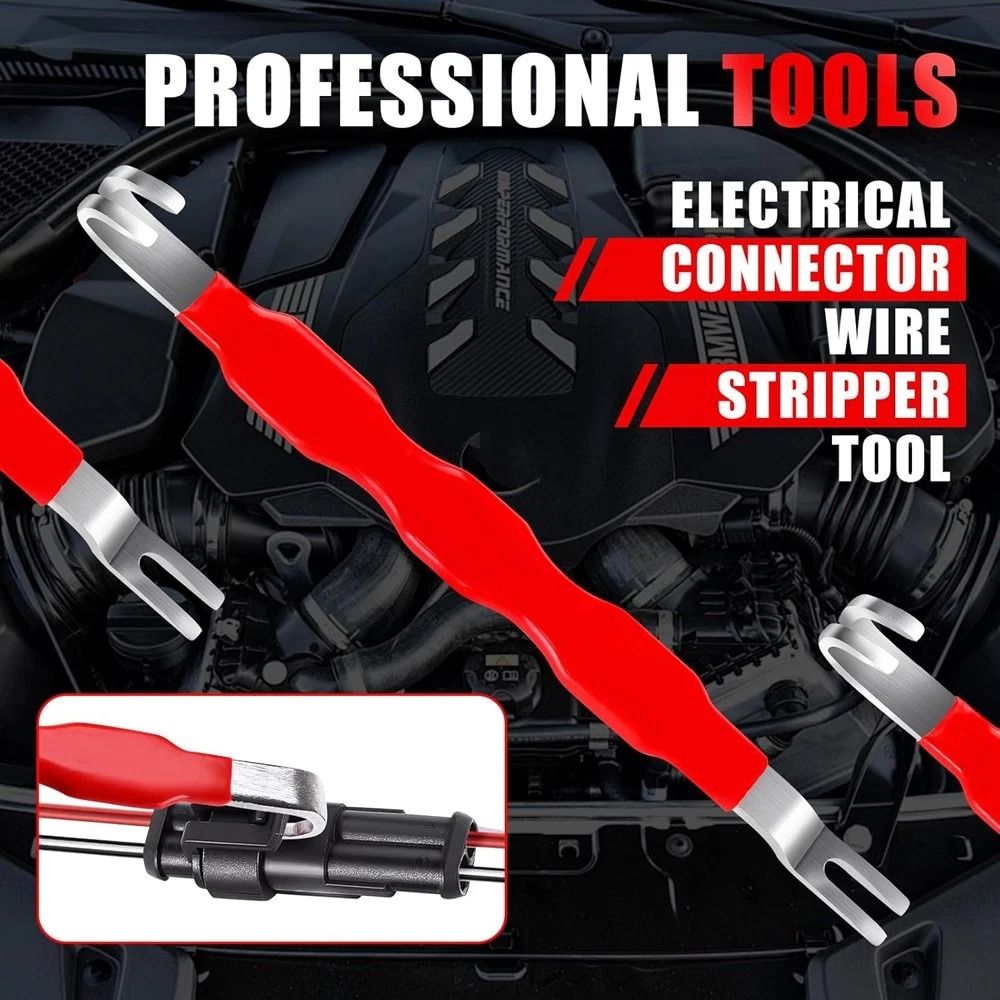 Electrical Disconnect Pliers and Connector Separator Tool Kit for Automotive Terminal Removal