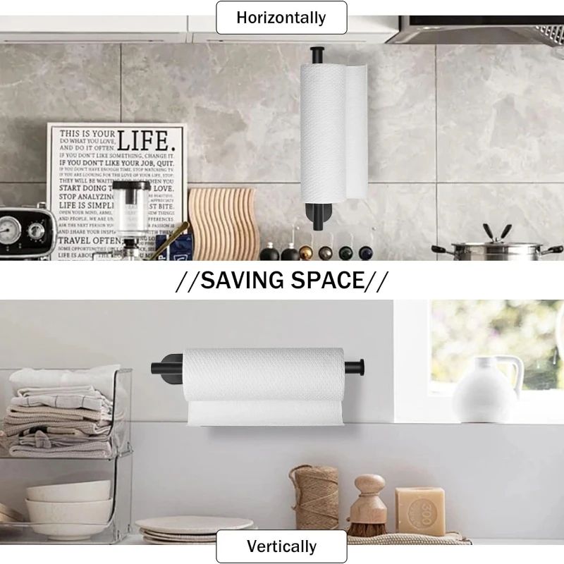 Stainless Steel Adhesive Toilet Paper Holder