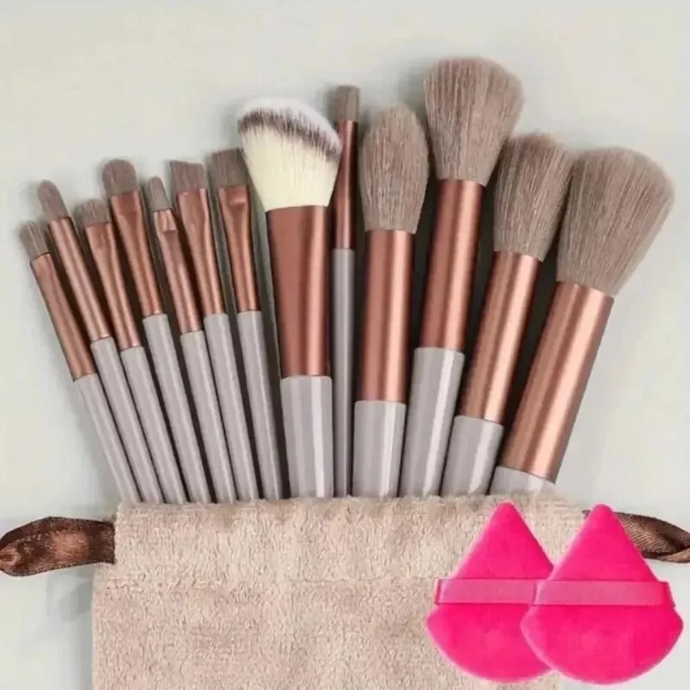 Soft & Fluffy Makeup Brush Set | Essential Beauty Blending Tool