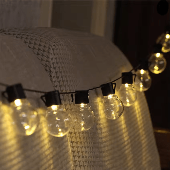 Retro Bulb Fairy Light Garland