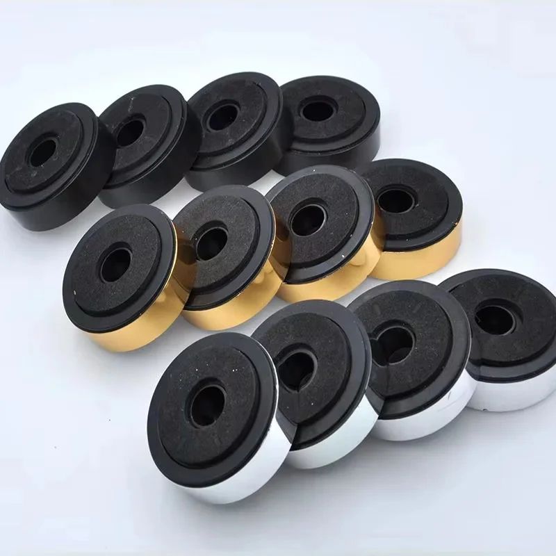 4-Pack Speaker Isolation Feet for Home Theater, Shock-Absorbing Vibration Dampers
