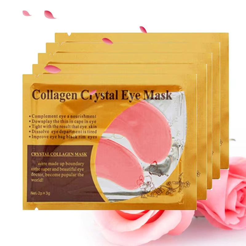 Gold Collagen Crystal Eye Patch 20-Piece Firming & Moisturizing Skincare Set