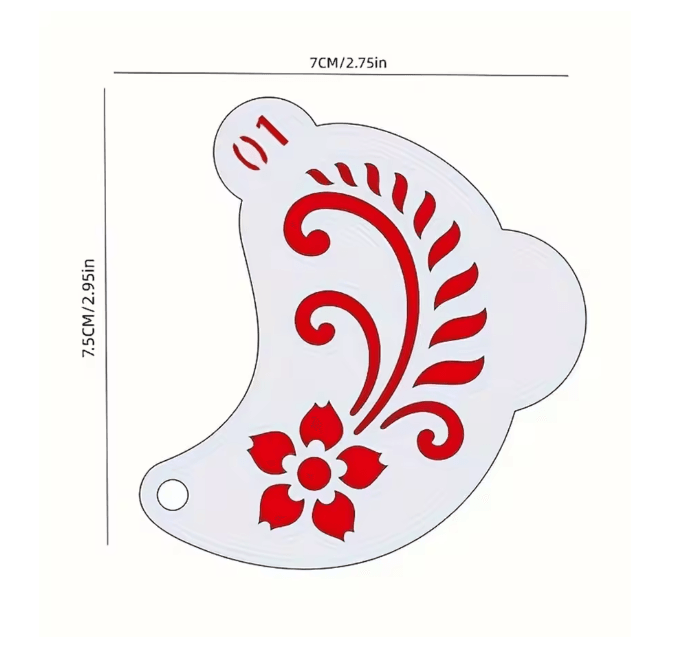 Reusable Face Painting Stencil Set for Kids and Creative Projects