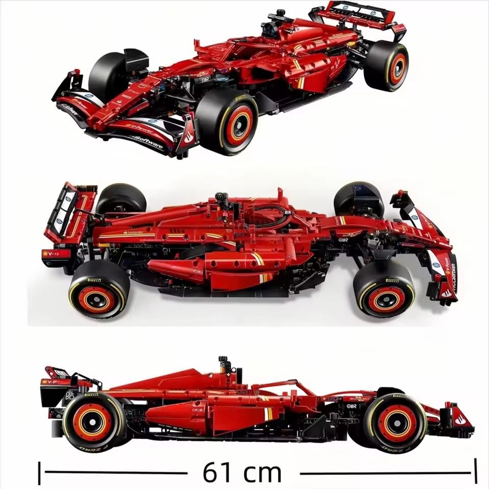 RB20 F1 Racing Car 42206 Building Blocks Kit 1639PCS Technical MOC Assembly Model Car Bricks Adult Gift Toy