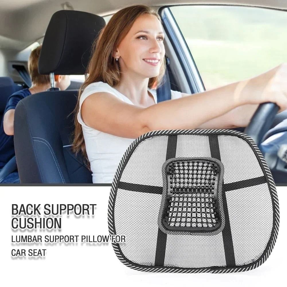 Universal Lumbar Back Support Cushion for Office Chair and Car Seat