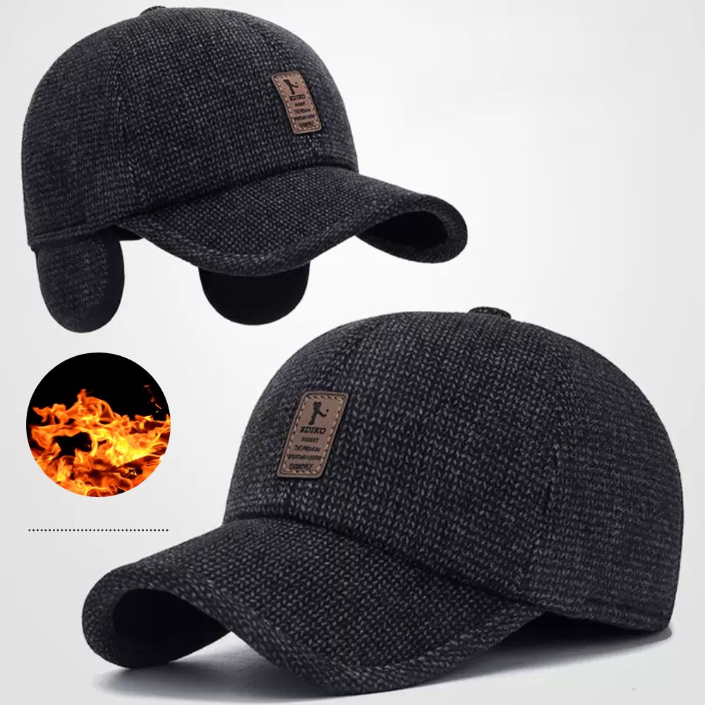 Men's Cotton Hat, Windshield Baseball Hat for Old Men, Sun Hat for Autumn and Winter