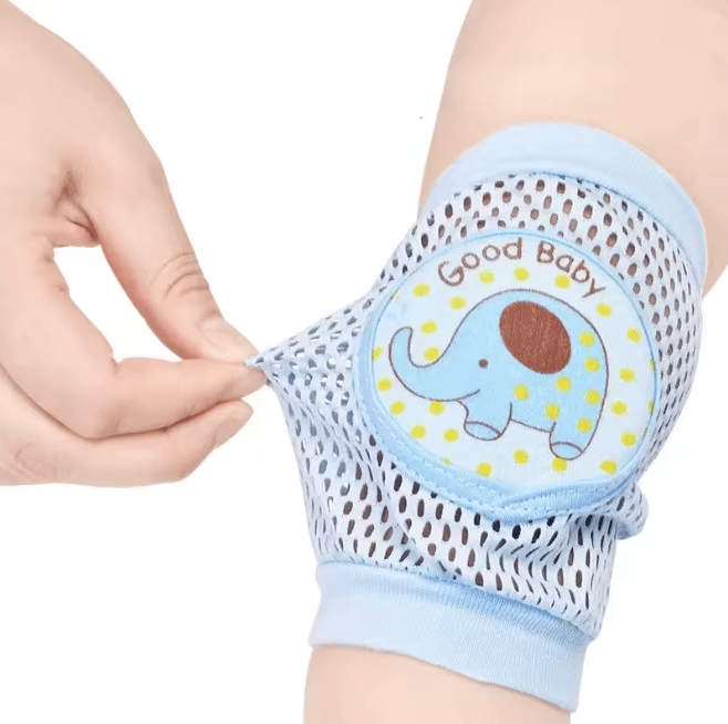 CrawlGuard Baby Knee Pads 2 Pack Breathable Toddler Knee Protectors