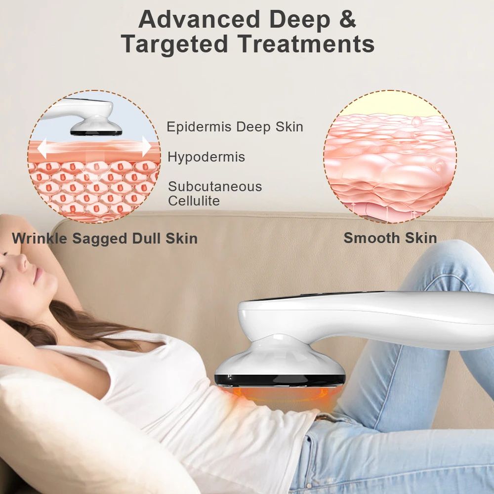 Electric Body Massager Fat Burning Vibration Massager for Belly Waist and Legs